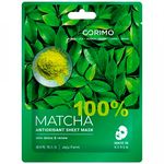 Corimo 22г Тканевая маска для лица Антиоксидант 100% MATCHA