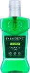 Ополаскиватель для полости рта PRESIDENT 250мл Classic Свежесть Трав
