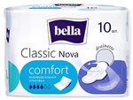 Прокладки впитывающие BELLA 10шт Nova Classic Comfort (новый дизайн)