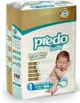Подгузники для детей PREDO Baby 54шт №1 (2-5кг)