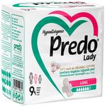 Гигиенические женские прокладки PREDO 9шт LONG