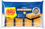 Губки хозяйственные BIG City 4шт кухонные крупнопористые Ultra bubbly (10шт/ящ)