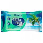 Влажные салфетки универсальные Ultra Fresh 15шт Breeze (120шт/ящ)