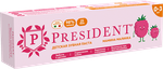 Зубная паста PRESIDENT 32г детская Малина 0-3