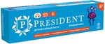 PRESIDENT 43г Зубная паста детская Ягодный микс 6+