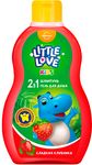 Шампунь для волос Little Love 420мл Детский шампунь+гель для душа 2 в 1 Сладкая клубника