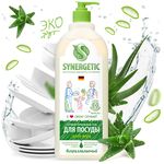 Гель для мытья посуды SYNERGETIC 1000мл Алое*8