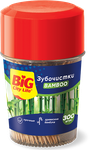 Зубочистки BIG City 300шт Бамбук (36шт/ящ)