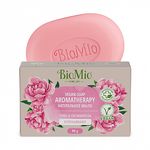 Мыло туалетное BIO MIO Bio Soap 90г натуральное Пион и Пальмароза