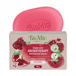 Мыло туалетное BIO MIO Bio Soap 90г натуральное Гранат и Базилик