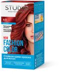 Крем-краска для волос STUDIO FASHION COLOR 50/50/15мл Вишнёвый 6.5