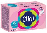 Женские тампоны OLA! Silk Sense 8шт гигиенические из органического хлопка Normal