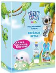 Подарочный набор LITTLE LOVE Веселые игры (шамп.-гель д/душа+молочко для дет.кожи+сказка-раскр.)