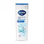 Шампунь для волос AURA 380мл 2в1 Ежедневный уход флакон/флиптоп КК/8
