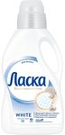 Средство для стирки ЛАСКА 1000мл жидкое для белого
