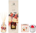 Ароматический набор Aromantique Диффузор Сладкий бисквит 50мл + Свеча Ягодное парфе 60г