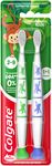 Зубная щетка COLGATE для детей 2-9лет Monkey 1+1 бесплатно, супермягкие