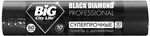 Пакеты для мусора BIG City 10шт 50л 55*64см с затяжками Black Diamond LD черные (30 шт/ящ)