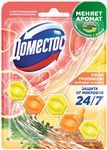 Туалетный блок ДОМЕСТОС 50г для очищения унитаза Сила тропиков
