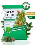Природная соль для ванн Dream Nature 500г Хвойный концентрат цветная ароматизированная