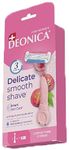 Бритвенный станок DEONICA 3 FOR WOMEN со сменной кассетой