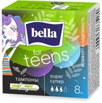 Тампоны BELLA Tampo 8шт Super для умеренных и обильных выделений