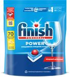 Таблетки для ПММ FINISH Power 70шт Лимон