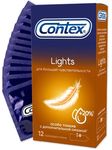 Презервативы Contex Lights 12шт/уп из натурального латекса