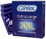 Презервативы Contex Extra Large 3шт/уп из натурального латекса