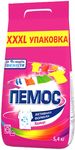 Порошок для стирки ПЕМОС 5400г Активная формула Колор