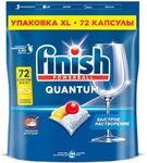 Капсулы для ПММ Лимон FINISH Quantum 72шт