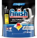 Капсулы для ПММ FINISH Ultimate 30шт Лимон