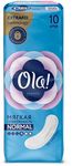 Женские гигиенические прокладки OLA! Classic 10шт Normal мягкая поверхность без крылышек*40
