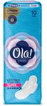 Женские гигиенические прокладки OLA! Classic 10шт Wings Super поверхность сеточка с крылышками