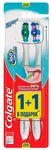 Зубная щетка COLGATE 360 2шт Суперчистота всей полости рта 1+1 бесплатно средние