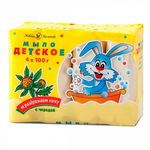 Мыло туалетное ДЕТСКОЕ 100г*4 Череда