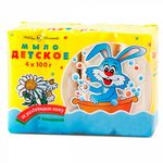 Мыло туалетное ДЕТСКОЕ 100г*4 с Ромашкой