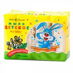 ДЕТСКОЕ 100г*4 Мыло туалетное с Чистотелом