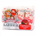 Мыло туалетное БАННОЕ 100гх4шт