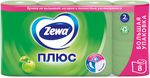 Туалетная бумага ZEWA Плюс 8шт 2сл с ароматом яблока