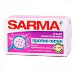 Мыло хозяйственное САРМА 140г против пятен