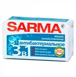 Мыло хозяйственное САРМА 140г с антибактериальным эффектом