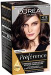 Краска для волос L'OREAL Preference 174 мл 4.12 Монмартр, с комплексом экстраблеск