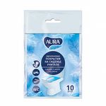 Специальные средства AURA 10шт покрытия на сиденье унитаза одноразовые*60