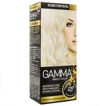 Краска для волос GAMMA Perfect color 50мл Осветлитель в комплекте с окислительным кремом 9% и осветляющей пудрой