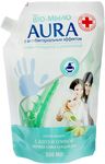 Мыло жидкое AURA FAMILY 1000мл с антибактериальным эффектом Олива и сок Алоэ дой-пак КК/6