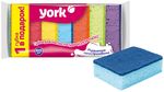 Под заказ YORK Губка для мытья посуды Колор ЛЮКС 6+1 шт.