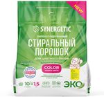 Стиральный порошок SYNERGETIC 1,5кг для цветного белья COLOR