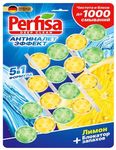 Блок для унитаза PERFISA 240г Лимон, 4 подвески