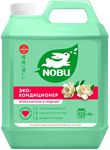 Nobu 4000мл Кондиционер для белья экологичный Японская роза и гардения